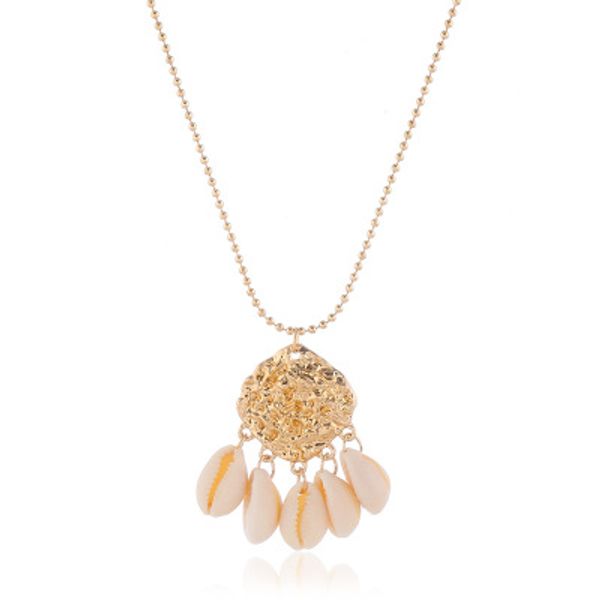 2019 europe and the united states cross-border clothing bohemian shell jewelry hollow ocean wind multi-layer sweater chain gold alloy pendan, Silver
2019 europe and the united states cross-border clothing bohemian shell jewelry hollow ocean wind multi-layer sweater chain gold alloy pendan, Silver