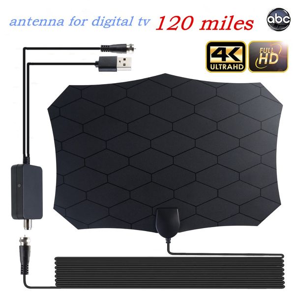 AH-LINK крытый 120 миль высокое усиление 4K HDTV антенна для цифрового ТВ усилитель антен
AH-LINK крытый 120 миль высокое усиление 4K HDTV антенна для цифрового ТВ усилитель антен