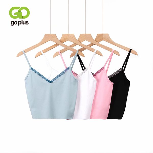 women's tanks & camis goplus women clothes 2021 tank lace patchwork v-neck white backless short tees vetement haut femme c1057
women's tanks & camis goplus women clothes 2021 tank lace patchwork v-neck white backless short tees vetement haut femme c1057