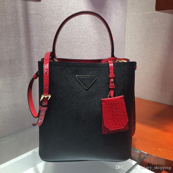 fashion brand designer women handbag genuine leather ol shoulder bags handle saffiano bag lady messenger bag