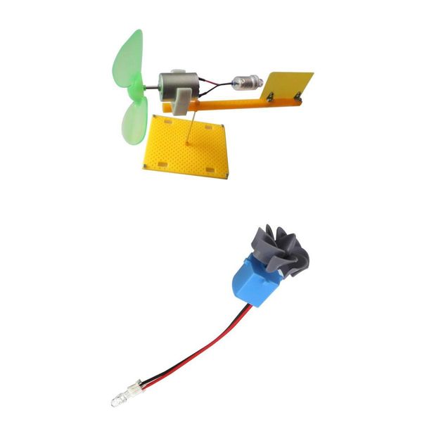 2 pcs mini wind generator wind turbine model set teaching tool diy assembly kits
2 pcs mini wind generator wind turbine model set teaching tool diy assembly kits
