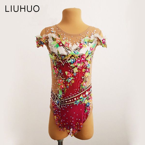 handmade jeweled rhythmic gymnastics leotards girls children korean costume skirt performance wear ballroom dance costumes leotards, Black
handmade jeweled rhythmic gymnastics leotards girls children korean costume skirt performance wear ballroom dance costumes leotards, Black