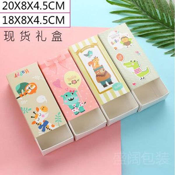 10pcs cartoon animal printed packaging paper box packaging for panties, socks, towels presents carton
10pcs cartoon animal printed packaging paper box packaging for panties, socks, towels presents carton