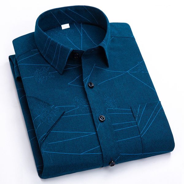 men's dress shirts arrivals men cotton polyester fabric shirt fashion printed male short sleeved blouse, White;black
men's dress shirts arrivals men cotton polyester fabric shirt fashion printed male short sleeved blouse, White;black