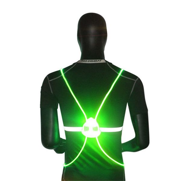 new 360 reflective led flash driving vest high visibility night running cycling riding outdoor light up safety bike vest #20, Black
new 360 reflective led flash driving vest high visibility night running cycling riding outdoor light up safety bike vest #20, Black