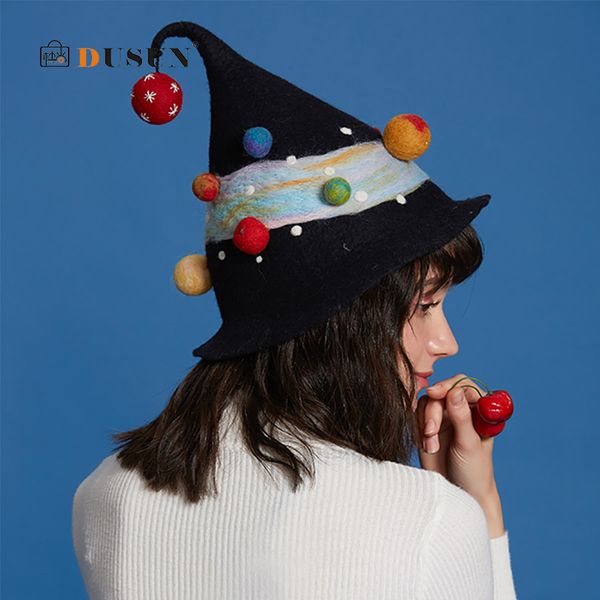 handmade wool planet night sky beret casual christmas wizard hat for winter women warm gift hat ladies berets new, Blue;gray
handmade wool planet night sky beret casual christmas wizard hat for winter women warm gift hat ladies berets new, Blue;gray