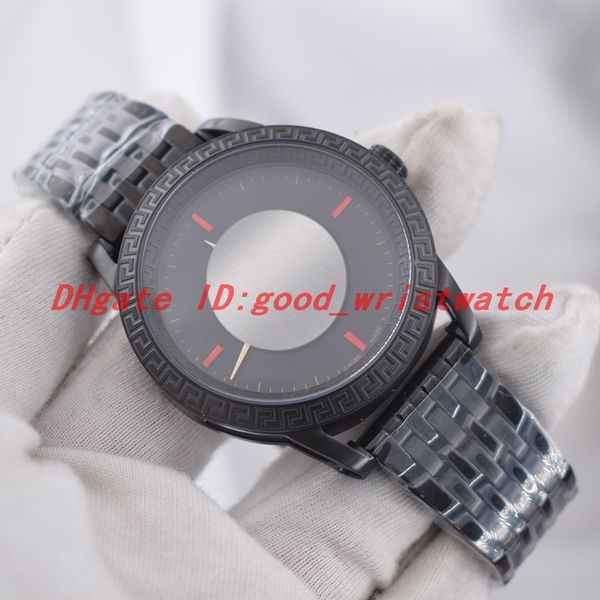 orologio di lusso designer watches embossed dial black pvd stainless steel bracelet mens classic wristwatches 43mm uhren, Slivery;brown
orologio di lusso designer watches embossed dial black pvd stainless steel bracelet mens classic wristwatches 43mm uhren, Slivery;brown