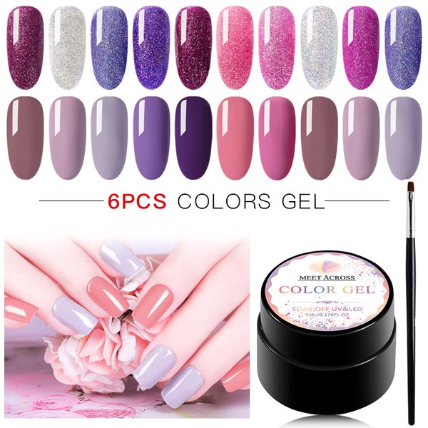 meet across glitter uv nail gel polish set 5ml soak off sequins gel long lasting bling nails varnish manicure art tool, Red;pink
meet across glitter uv nail gel polish set 5ml soak off sequins gel long lasting bling nails varnish manicure art tool, Red;pink