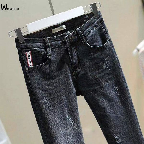 women's jeans stretch push up slim high waist pencil pants korean casual streetwear mom plus size wash skinny ripped for women, Blue
women's jeans stretch push up slim high waist pencil pants korean casual streetwear mom plus size wash skinny ripped for women, Blue