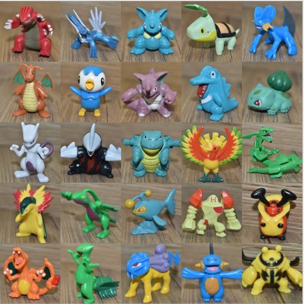 100style pikachu charmander bulbasaur squirtle eevee dragonite snorlax pvc mini action figures doll for child gifts 2-3cm
100style pikachu charmander bulbasaur squirtle eevee dragonite snorlax pvc mini action figures doll for child gifts 2-3cm
