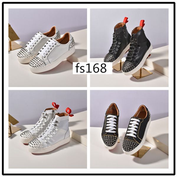 with box red bottom spike sock sneakers, red sole flats with krystal spikes, black white donna flats for women & men size 36
with box red bottom spike sock sneakers, red sole flats with krystal spikes, black white donna flats for women & men size 36