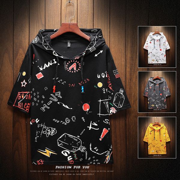 japan style men summer t-shirt short sleeve slim fit pattern cartoon t-shirt boy student hoody men cotton, White;black
japan style men summer t-shirt short sleeve slim fit pattern cartoon t-shirt boy student hoody men cotton, White;black