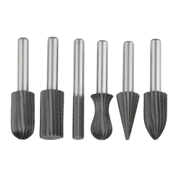 new 6pcs 6mm rotary burr set hss rotary files for metal plastic wood grinding for grinding metal, plastic, wood soft metal
new 6pcs 6mm rotary burr set hss rotary files for metal plastic wood grinding for grinding metal, plastic, wood soft metal