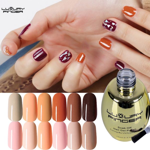 luxury finger 15ml pink orange caramel color soak-off nail gel polish hybrid paint gel vip diamond sequins nail art manicure, Red;pink
luxury finger 15ml pink orange caramel color soak-off nail gel polish hybrid paint gel vip diamond sequins nail art manicure, Red;pink
