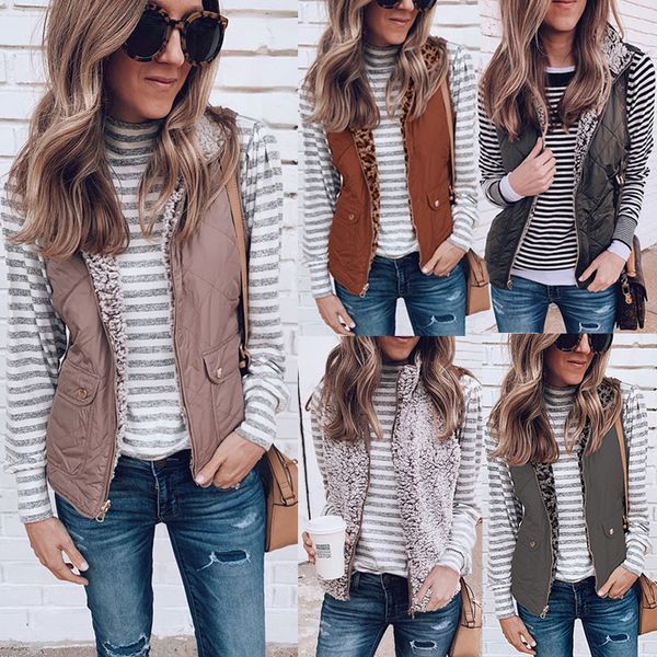 fashion turn-down collar slim women winter sleeveless coats with zip pockets vest female slim vest windproof warm waistcoat, Black;white
fashion turn-down collar slim women winter sleeveless coats with zip pockets vest female slim vest windproof warm waistcoat, Black;white