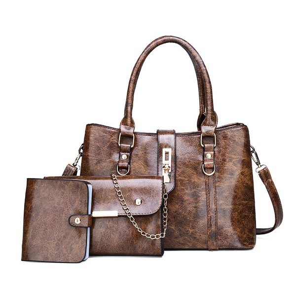 icev new europe style retro composite bags for women leather handbags solid zipper shoulder messenger bag and purse 3-piece set
icev new europe style retro composite bags for women leather handbags solid zipper shoulder messenger bag and purse 3-piece set