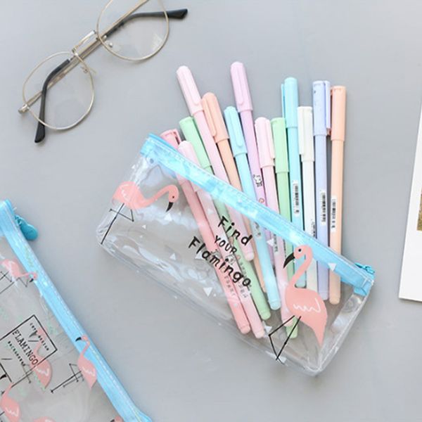 1pcs/lot new arrival flamingo creative transparent waterproof large capacity pencil bag school supplies
1pcs/lot new arrival flamingo creative transparent waterproof large capacity pencil bag school supplies