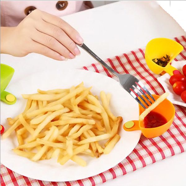 creative 4 colors pp dip bowl for assorted salad saucer ketchup jam flavor seasoning clip cup salad convenient tools food waste container
creative 4 colors pp dip bowl for assorted salad saucer ketchup jam flavor seasoning clip cup salad convenient tools food waste container