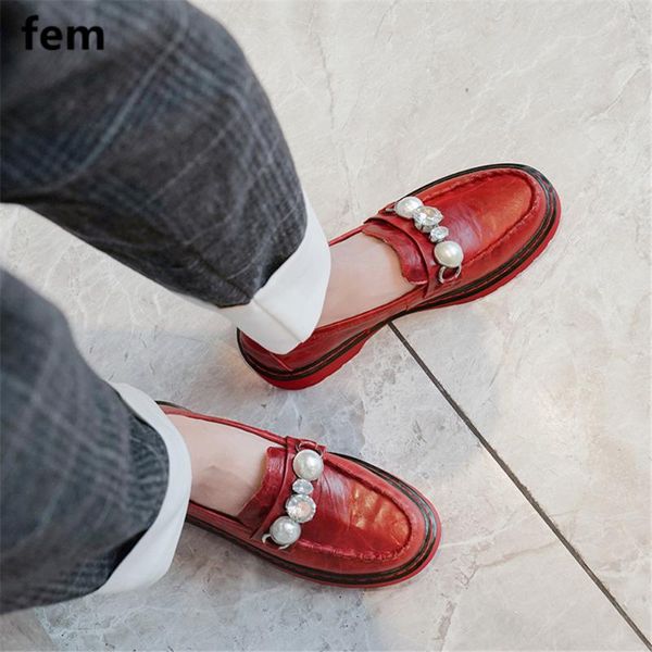 rhinestone heels women genuine leather loafer shoes for women pearl slip on retro style chunky casual shoes fashion chaussures, Black
rhinestone heels women genuine leather loafer shoes for women pearl slip on retro style chunky casual shoes fashion chaussures, Black