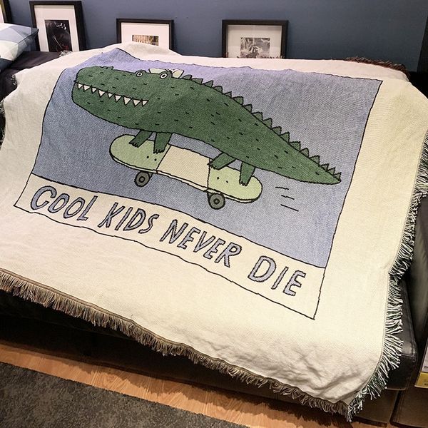 anime cartoon style green crocodile blanket wall tapestry bedroom decoration sofa throw blanket knitting furniture cover
anime cartoon style green crocodile blanket wall tapestry bedroom decoration sofa throw blanket knitting furniture cover