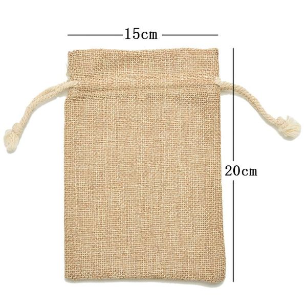 6 sizes linen jute drawstring gift bags sacks party favors packaging bag wedding candy gift bags party supplies
6 sizes linen jute drawstring gift bags sacks party favors packaging bag wedding candy gift bags party supplies