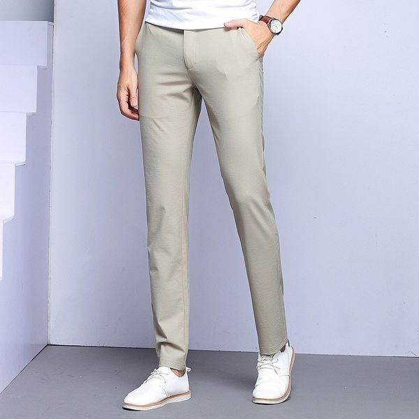 spring new mens plus size 40 business slim fit formal long pants office work career trouser suit pants zip pantalones hombre, Black
spring new mens plus size 40 business slim fit formal long pants office work career trouser suit pants zip pantalones hombre, Black