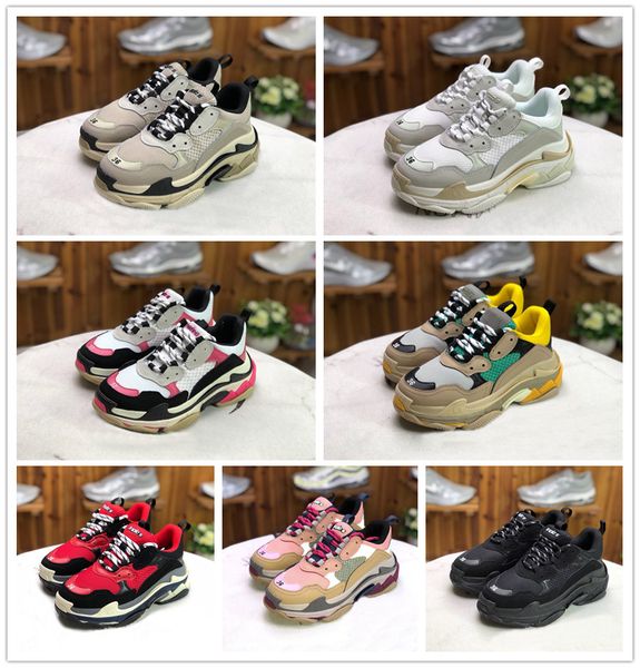 paris triple-s dad shoes combination thick bottom men women multi-color red yellow casual sneakers heighten thick heel ladies mens trainers, Black
paris triple-s dad shoes combination thick bottom men women multi-color red yellow casual sneakers heighten thick heel ladies mens trainers, Black