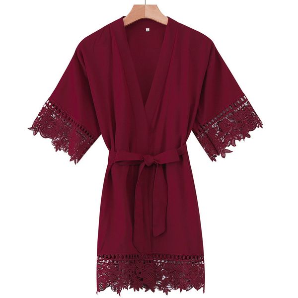 owiter rayon cotton robe with lace robe wedding flower girl robes kids robes child pajamas nightgown dressing sleepwear blush, Black;red
owiter rayon cotton robe with lace robe wedding flower girl robes kids robes child pajamas nightgown dressing sleepwear blush, Black;red
