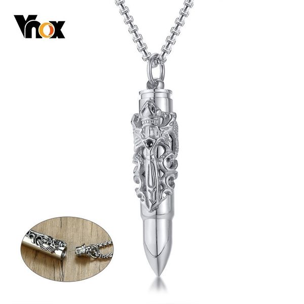 vintage rock steel openable for punk men bijoux wholesale necklaces male dragon charm pendant stainless bullet tckak
vintage rock steel openable for punk men bijoux wholesale necklaces male dragon charm pendant stainless bullet tckak