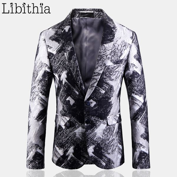 men fashion slim fit blazers two buttons cotton jackets for men spring autumn printed black clothes male a148, White;black
men fashion slim fit blazers two buttons cotton jackets for men spring autumn printed black clothes male a148, White;black