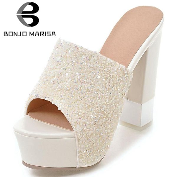 bonjomarisa ins fashion lady summer slippers party slip on prom high heels slipers women casual bling leisure shoes woman, Black
bonjomarisa ins fashion lady summer slippers party slip on prom high heels slipers women casual bling leisure shoes woman, Black