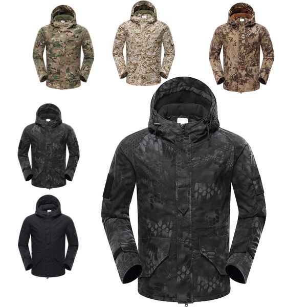 men autumn winter hunting tactical softshell jacket fleece thermal coat outdoor hooded outerwear army green, Camo;black
men autumn winter hunting tactical softshell jacket fleece thermal coat outdoor hooded outerwear army green, Camo;black