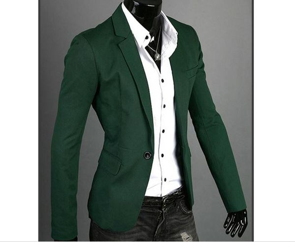 m-3xl 2016 spring new men's fashion solid color basic models of high-quality single row of a buckle leisure suit jacket #682250, White;black
m-3xl 2016 spring new men's fashion solid color basic models of high-quality single row of a buckle leisure suit jacket #682250, White;black