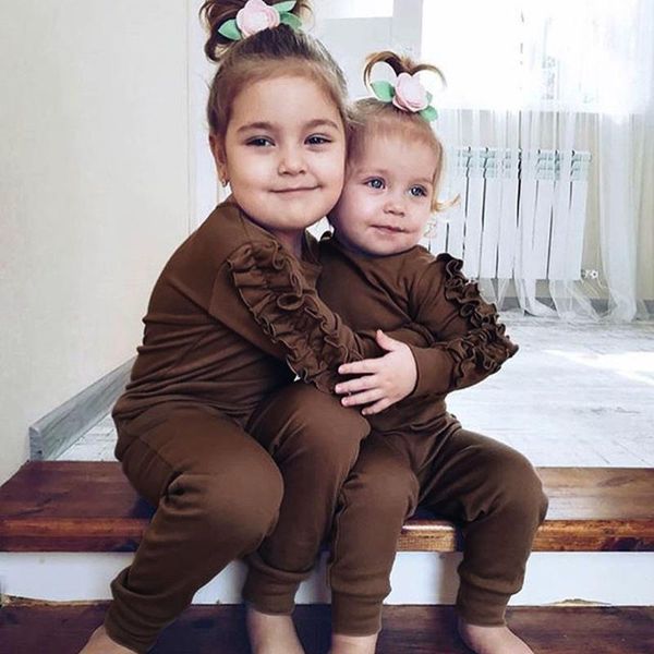 малыш дети baby girl одежда осень с длинным рукавом твердые оборки топы с длинным рукавом блузка твердые брюки пижамы наряды moda infantil, White
малыш дети baby girl одежда осень с длинным рукавом твердые оборки топы с длинным рукавом блузка твердые брюки пижамы наряды moda infantil, White