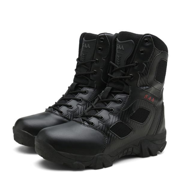 brand military leather boots special force tactical desert combat men's boots outdoor shoes ankle boots, Black
brand military leather boots special force tactical desert combat men's boots outdoor shoes ankle boots, Black