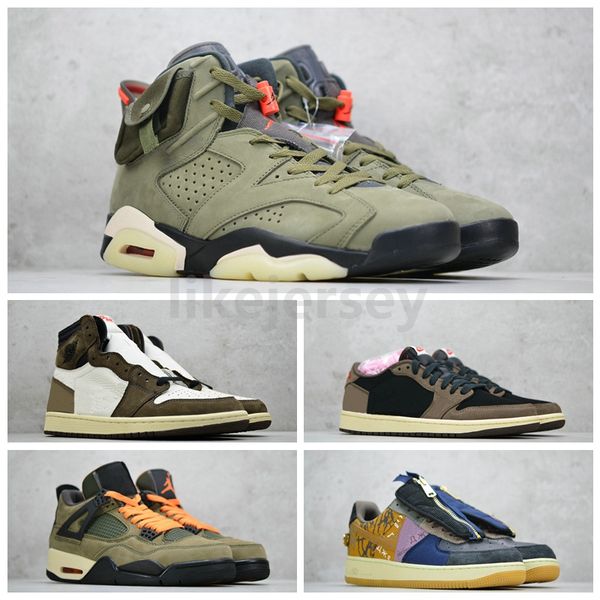 travis scotts series mens basketball shoes 1s ts sp 4s undefeated 6s cactus jack forces dark mocha authentic sport sneakers with box, Black
travis scotts series mens basketball shoes 1s ts sp 4s undefeated 6s cactus jack forces dark mocha authentic sport sneakers with box, Black