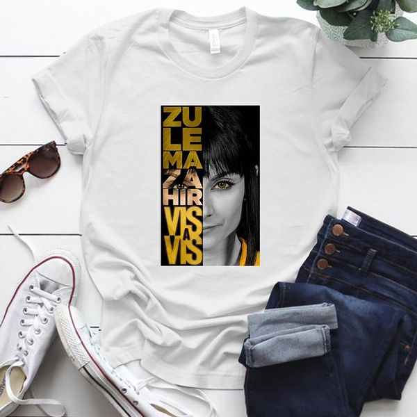 spanish big film face-to-face print t-shirt 2020 summer explosions ladies short-sleeved round neck top, White
spanish big film face-to-face print t-shirt 2020 summer explosions ladies short-sleeved round neck top, White
