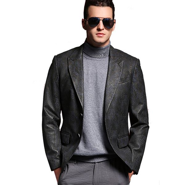 genuine leather sheepskin coat male formal meeting clothing genuine sheepskin jacket men slim leather overcoat, Black
genuine leather sheepskin coat male formal meeting clothing genuine sheepskin jacket men slim leather overcoat, Black