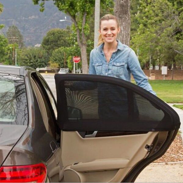 2pcs car front side window sunshades rear sun shade uv protection anti-mosquito sunscreen net mesh curtain film black universal
2pcs car front side window sunshades rear sun shade uv protection anti-mosquito sunscreen net mesh curtain film black universal
