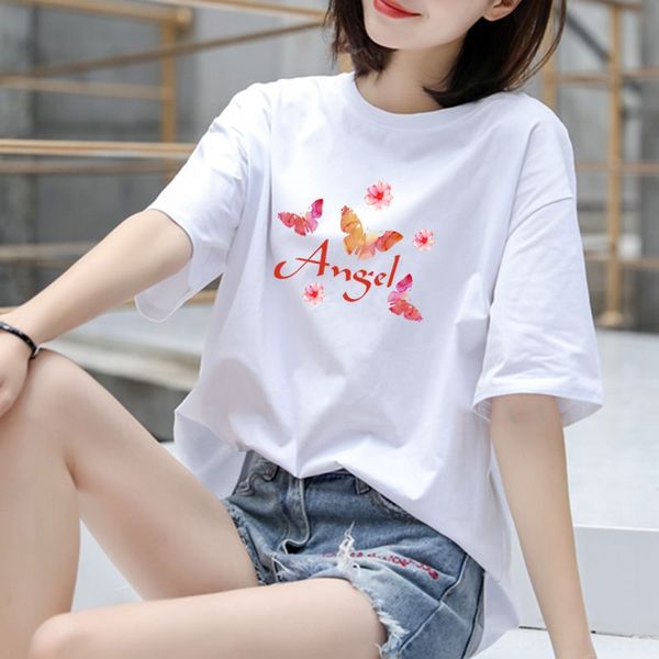 2020 summer clothes ins fashion loose underwear clothing t-shirt clothing slim academic style short-sleeved t-shirt female, White
2020 summer clothes ins fashion loose underwear clothing t-shirt clothing slim academic style short-sleeved t-shirt female, White