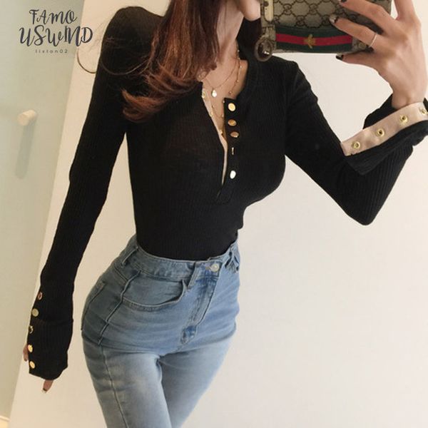 basic t shirt women long sleeve womens 2020 spring v neck tee shirt korean style t shirt cotton new, White
basic t shirt women long sleeve womens 2020 spring v neck tee shirt korean style t shirt cotton new, White