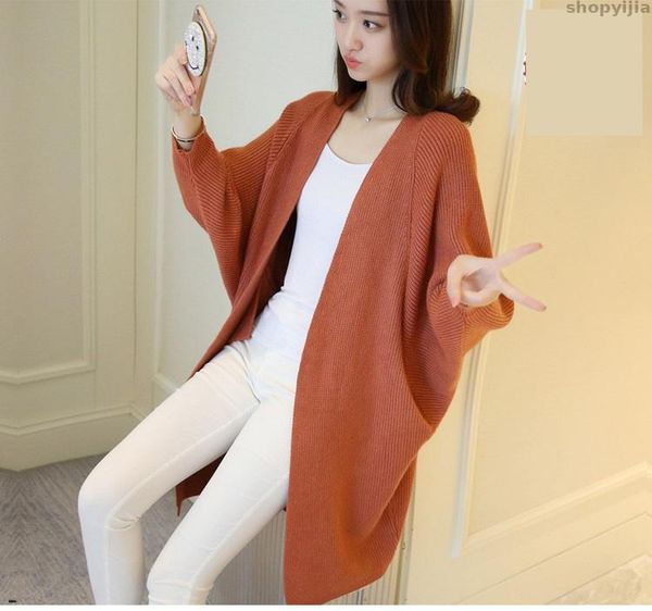 new female plus size shawl autumn and winter stitching cape knitted cape coat trench coat trench lady long cardigan, White
new female plus size shawl autumn and winter stitching cape knitted cape coat trench coat trench lady long cardigan, White