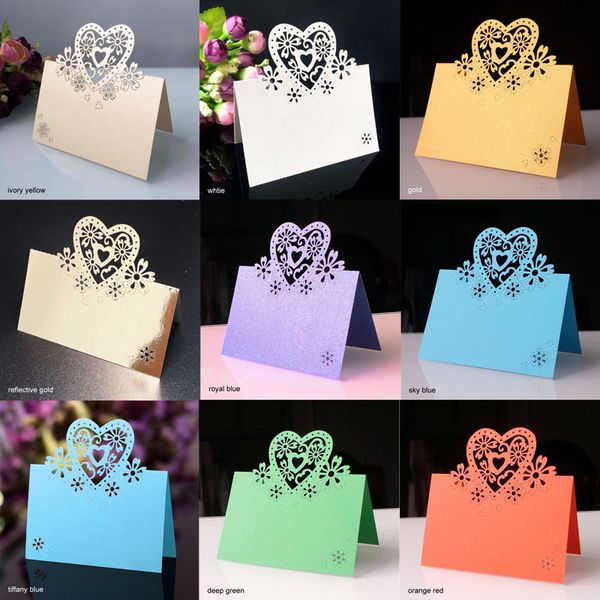 50 pcs/set wedding laser cut party favor decor place cards love heart hollow out butterfly table name 13 colors
50 pcs/set wedding laser cut party favor decor place cards love heart hollow out butterfly table name 13 colors