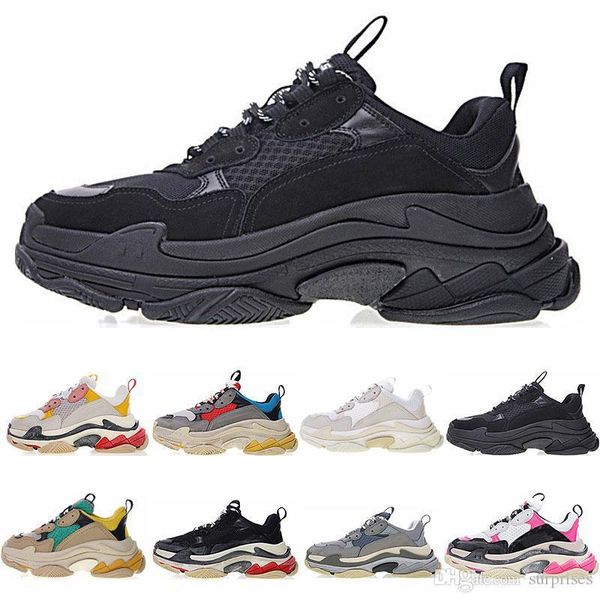 new designer shoes fashion paris 17fw triple s sneaker luxury casual dad shoes for men s women black pink white ceahp sports size 36-45
new designer shoes fashion paris 17fw triple s sneaker luxury casual dad shoes for men s women black pink white ceahp sports size 36-45