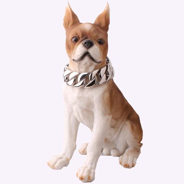 new huge heavy duty choke cuban chain silver color strong polished stainless steel metal slip dog chain training collar
new huge heavy duty choke cuban chain silver color strong polished stainless steel metal slip dog chain training collar