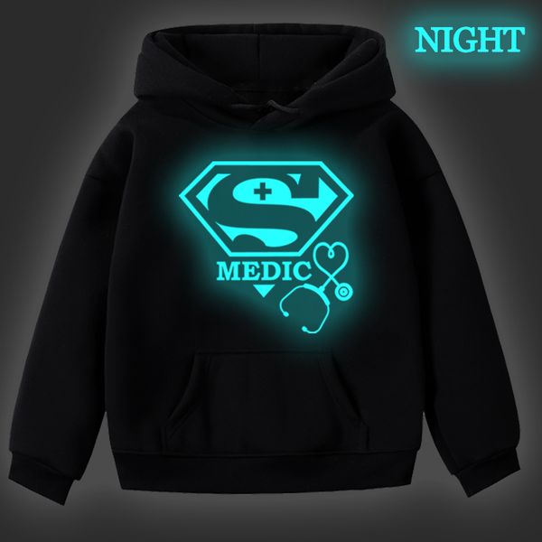 new luminous hoodie kids toddler boy girl hooded pullover children casual autumn / winter warm sweatshirts baby costume, Black
new luminous hoodie kids toddler boy girl hooded pullover children casual autumn / winter warm sweatshirts baby costume, Black