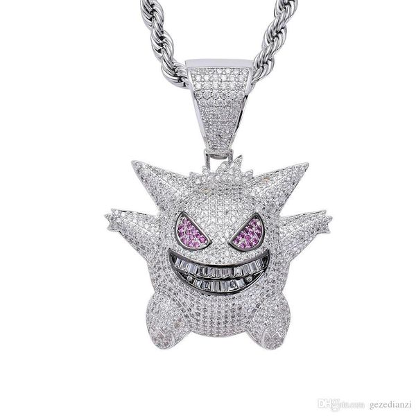 золото серебро hip hop мужчины женщины цепи ожерелье медь материал iced out full мультяшные персонажи cz кулон necklacs ювелирные подарки, Silver
золото серебро hip hop мужчины женщины цепи ожерелье медь материал iced out full мультяшные персонажи cz кулон necklacs ювелирные подарки, Silver