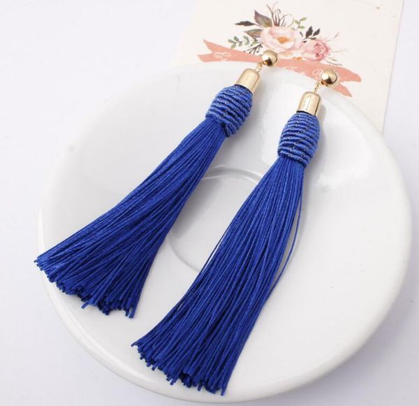 exaggerated fringed bohemian earrings hand-woven european and american pop pendant earrings gb1007, Silver
exaggerated fringed bohemian earrings hand-woven european and american pop pendant earrings gb1007, Silver