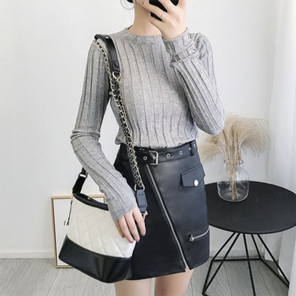 2019 new fashion genuine sheep leather skirt g26, Black
2019 new fashion genuine sheep leather skirt g26, Black