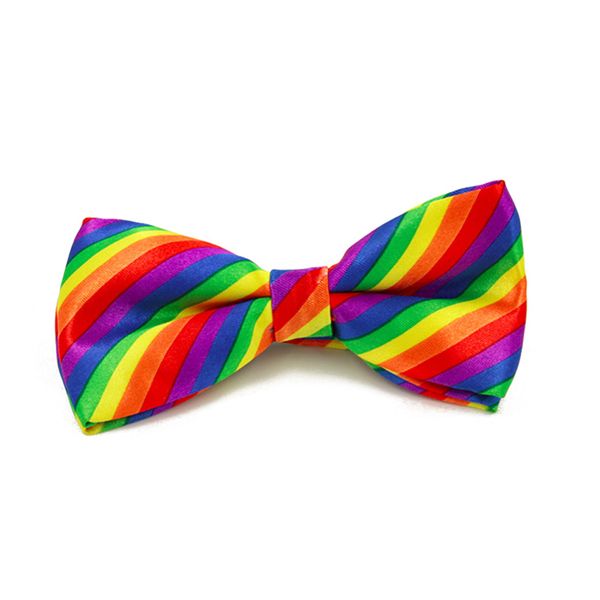 fashion men women fashion colorful rainbow striped bowties wedding party tuxedo bow ties for men slim neck ties cravate gravata, Black;blue
fashion men women fashion colorful rainbow striped bowties wedding party tuxedo bow ties for men slim neck ties cravate gravata, Black;blue